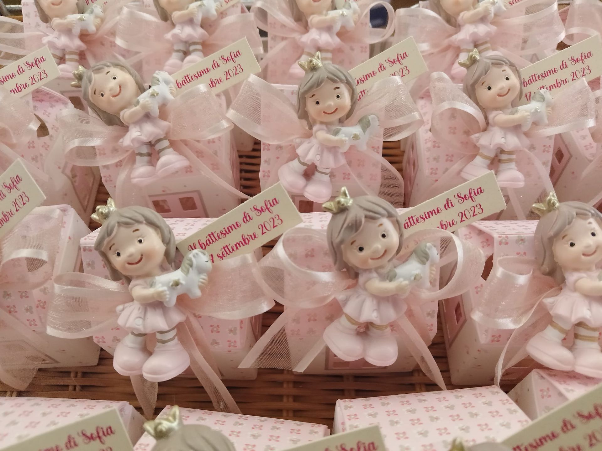 bomboniere battesimo bimba La Fata Camilla La Spezia