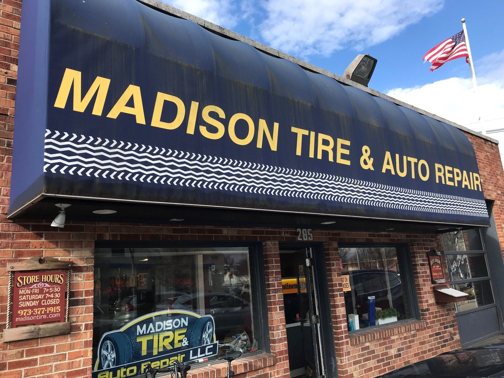 Auto Repair Shop — Madison, NJ — Madison Tire Co