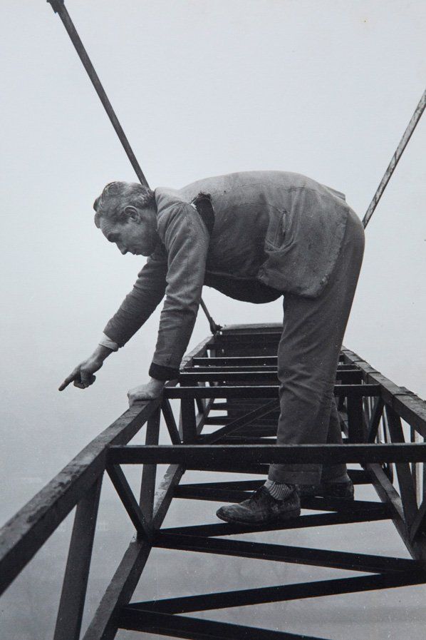 Construction workers and photographers risks in the 1960's