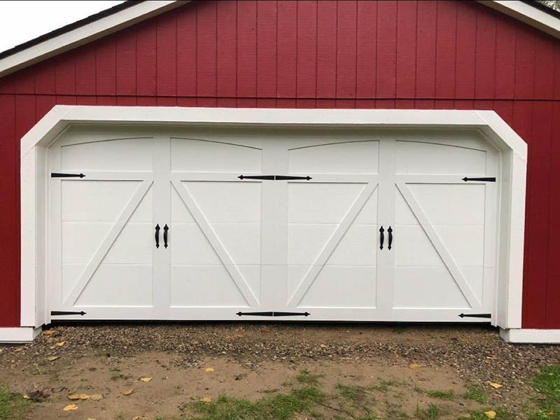 A garage door installation in Highland, MI by KSK Garage Doors