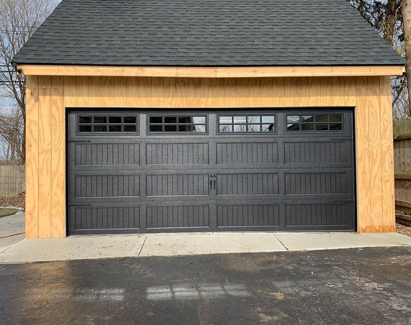A garage door repair in Highland, MI by KSK Garage Doors