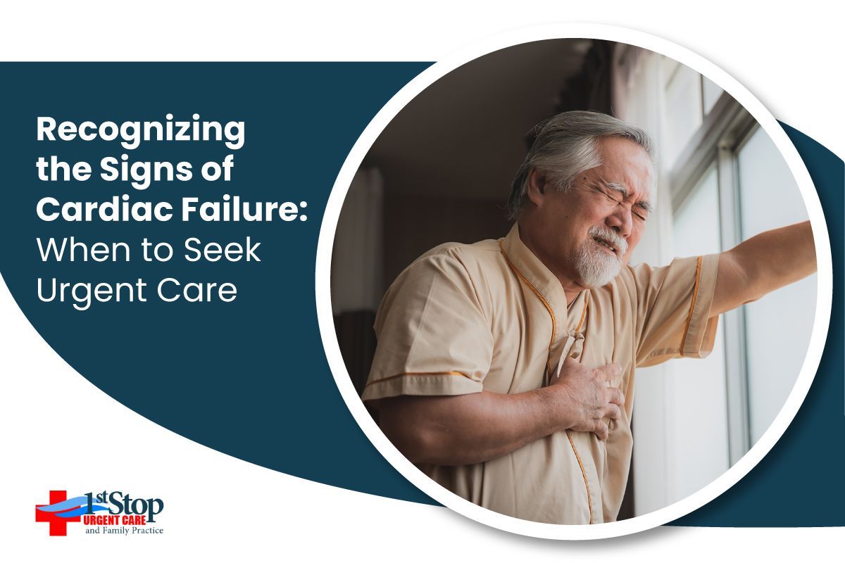 Recognizing the Signs of Cardiac Failure: When to Seek Urgent Care