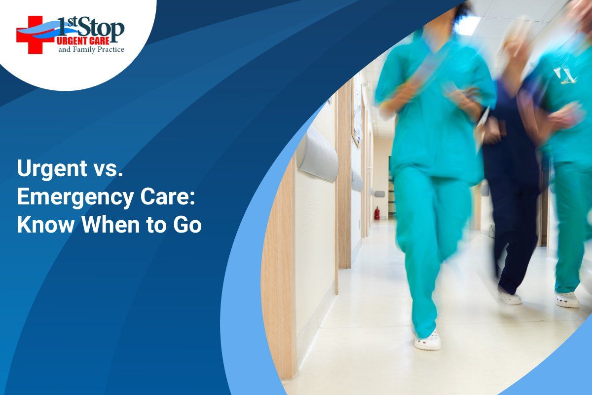 Urgent vs. Emergency Care: Know When To Go
