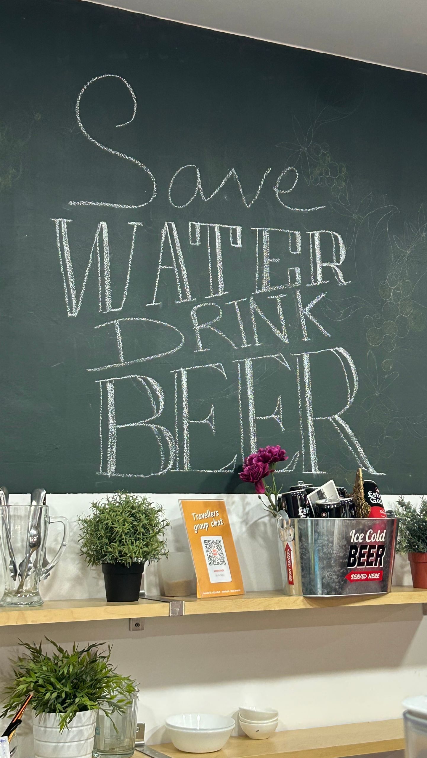 Una pizarra con las palabras