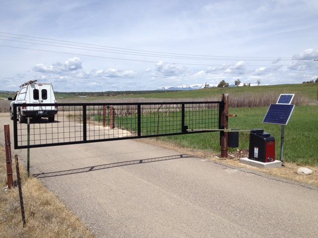 Gate — A Street Road Gate in Durango, CO