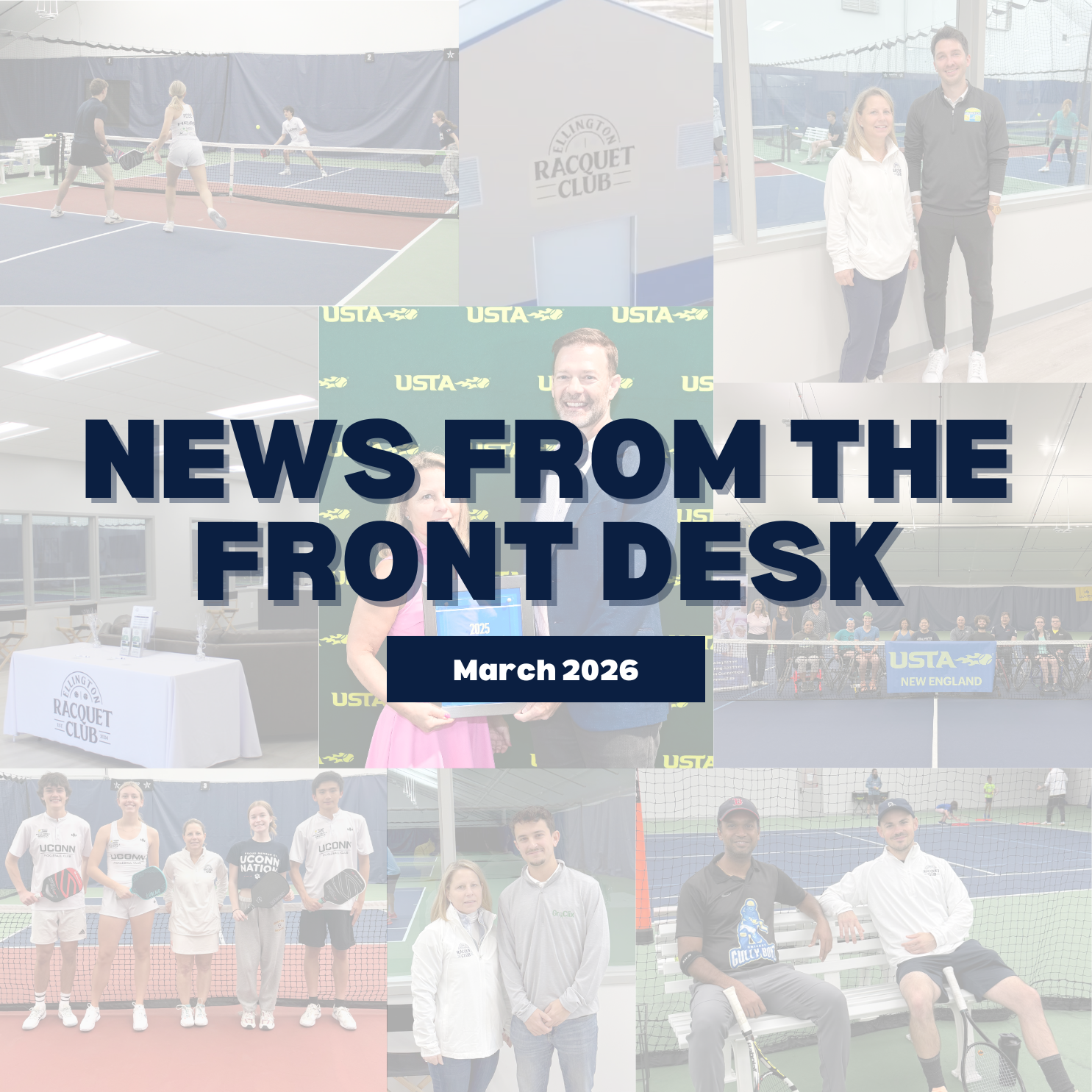 News from the Front Desk - March