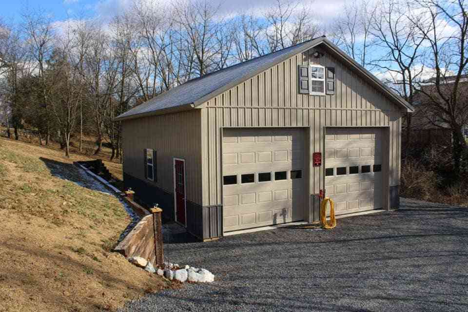 Two Door Sample Garage — Residential Contractor in Newburg, PA