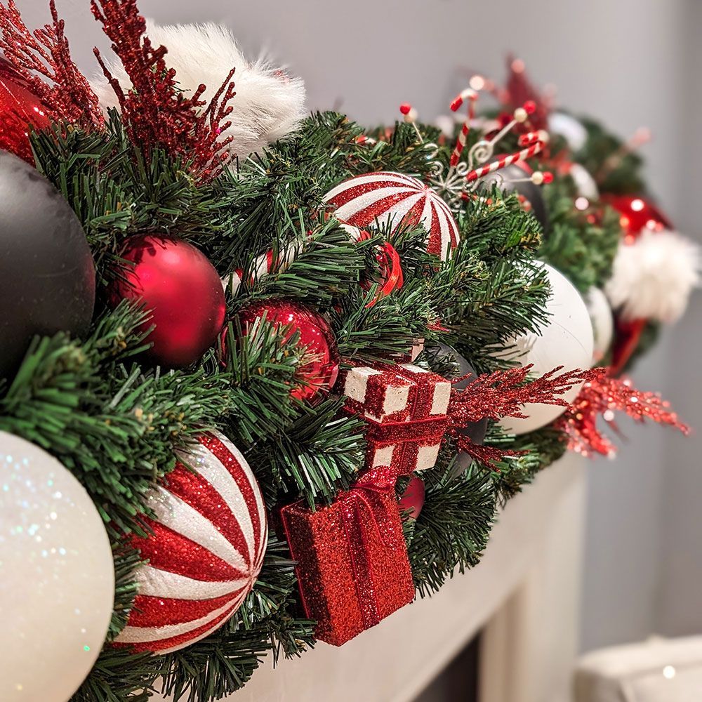 Santa Suit Theme Range - Decorated Luxury Greenery