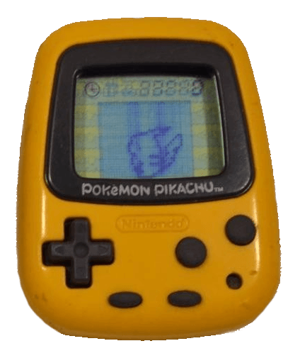 Nintendo Pokemon Pocket Pikachu Pedometer Yellow 1998 Kawaii Virtual Pet  Tamagotchi Style F/S