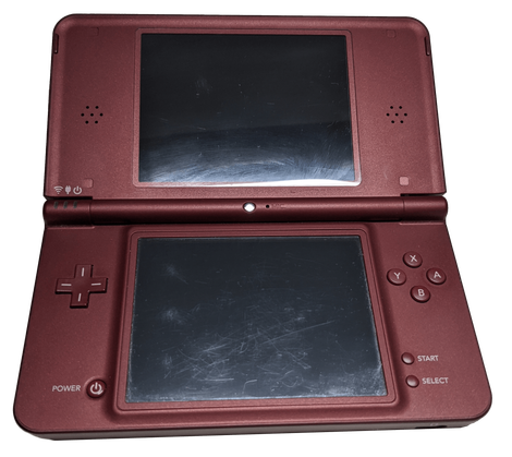 Nintendo DSi LL XL DS i Ds i Wine red Console box Japan tested working