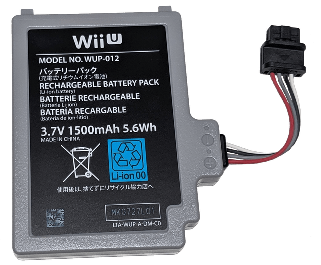 WUP-010, WUP-013 Ersatz Akku für Nintendo Wii U GamePad - Console /  Controller Ersatzakku 2450mAh , Batterie