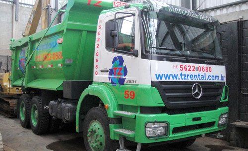 Locação de Caminhão Basculante - TZ Rental