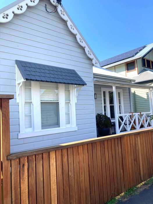 Metal Awning And Exterior Home — Heritage Window Awnings in Cessnock, NSW
