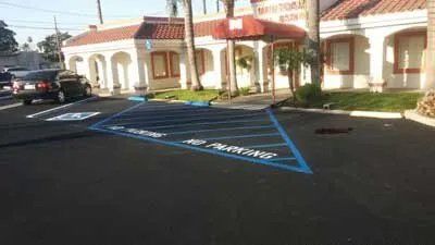 Commercial Driveway — Bloomington, CA — Landmark Paving