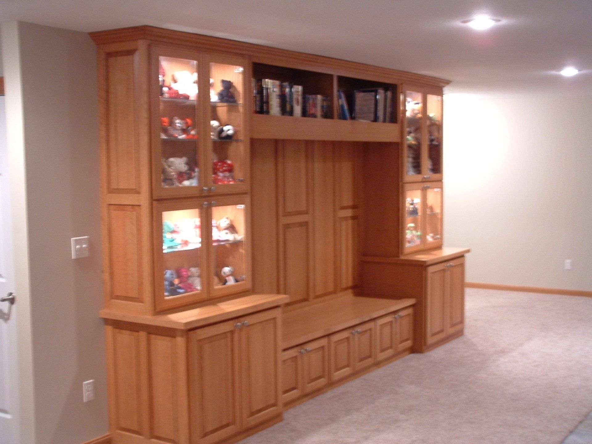 custom entertainment center