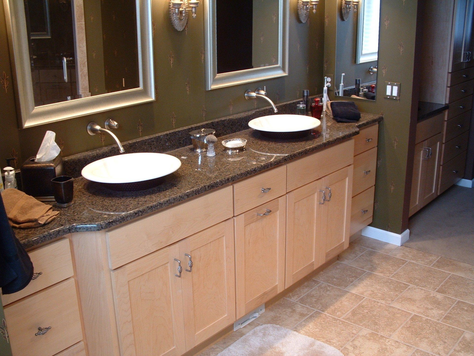 custom bathroom vanity