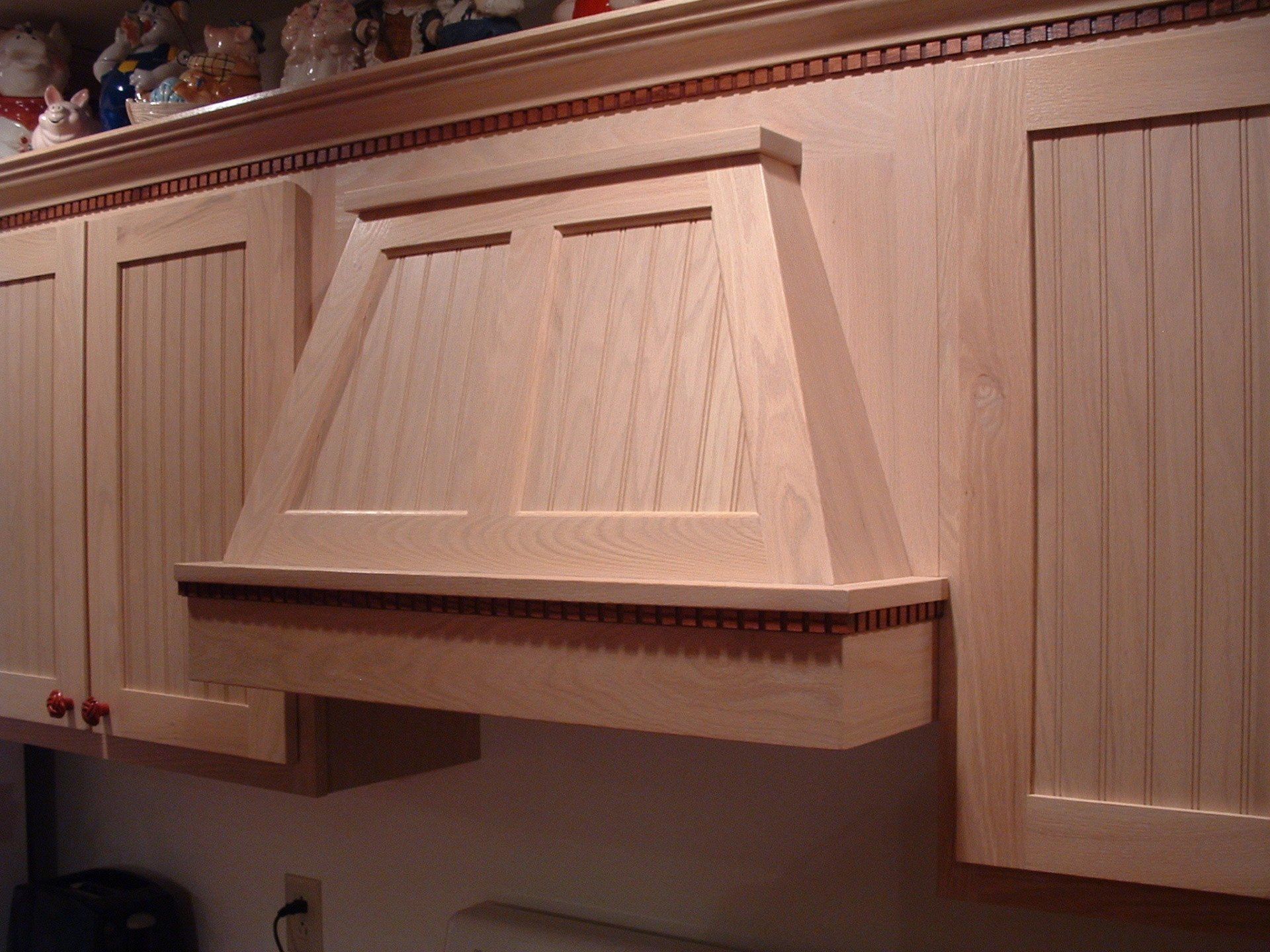 custom wood oven stove vent hood
