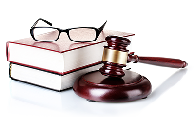 Wooden gavel and books - Attorney in Chambersburg, PA