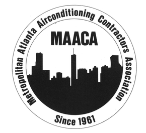 A logo for the Metropolitan Atlanta air-conditioning contractors association