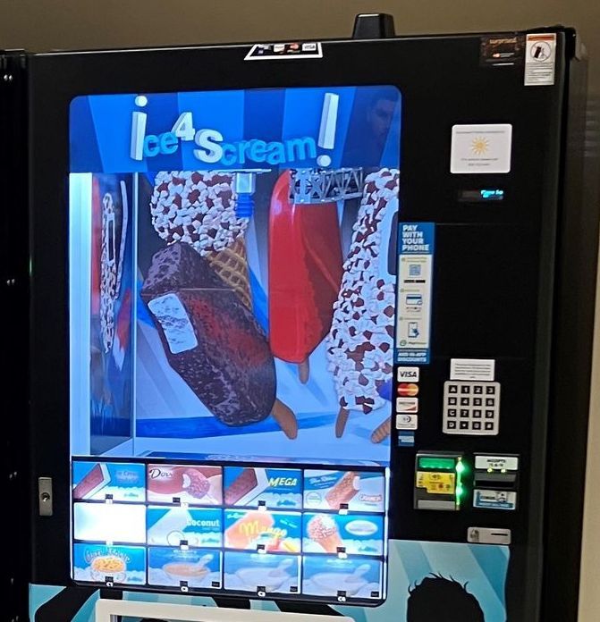 Ice Cream on A Cone — Orange Park, FL — Northeast Florida Vending Inc