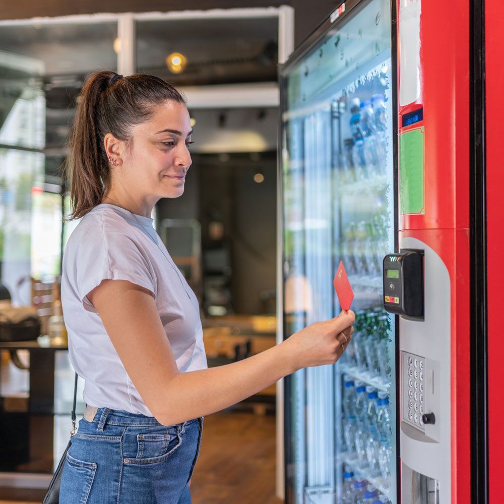 Paying Using a Card — Orange Park, FL — Northeast Florida Vending Inc