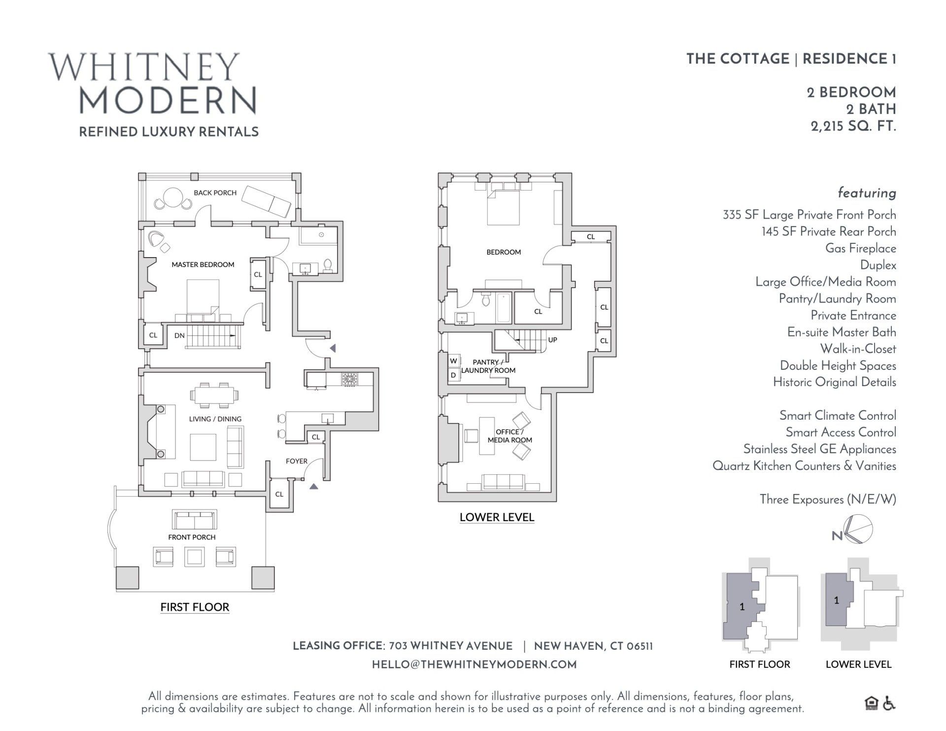 whitney floor plan