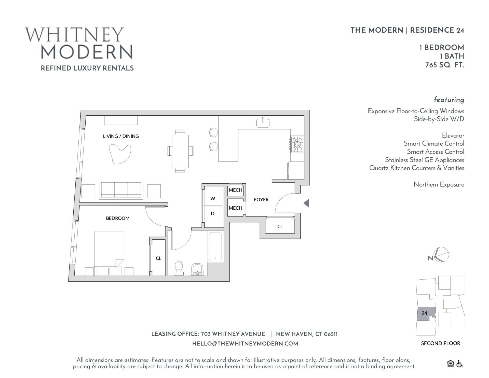 whitney floor plan