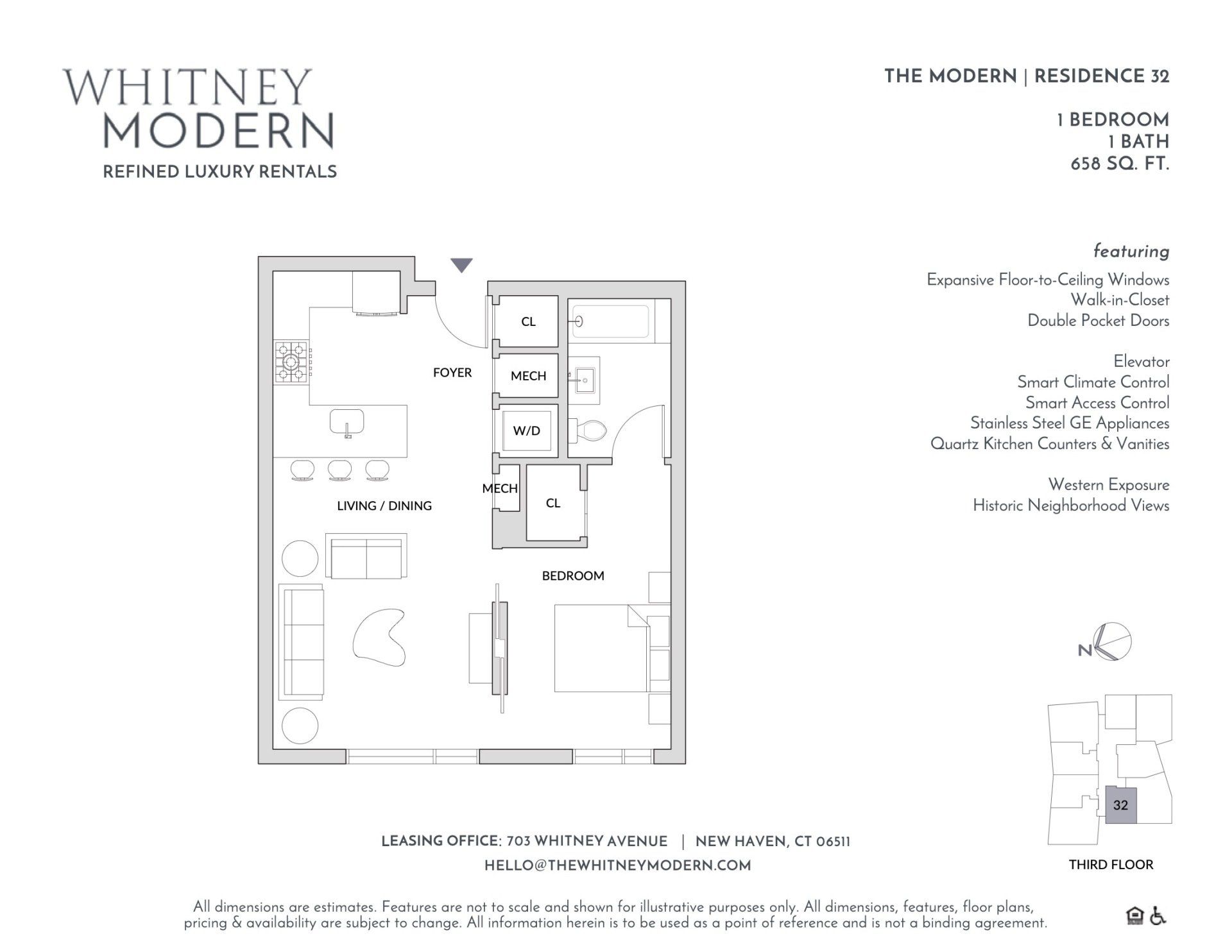 whitney floor plan