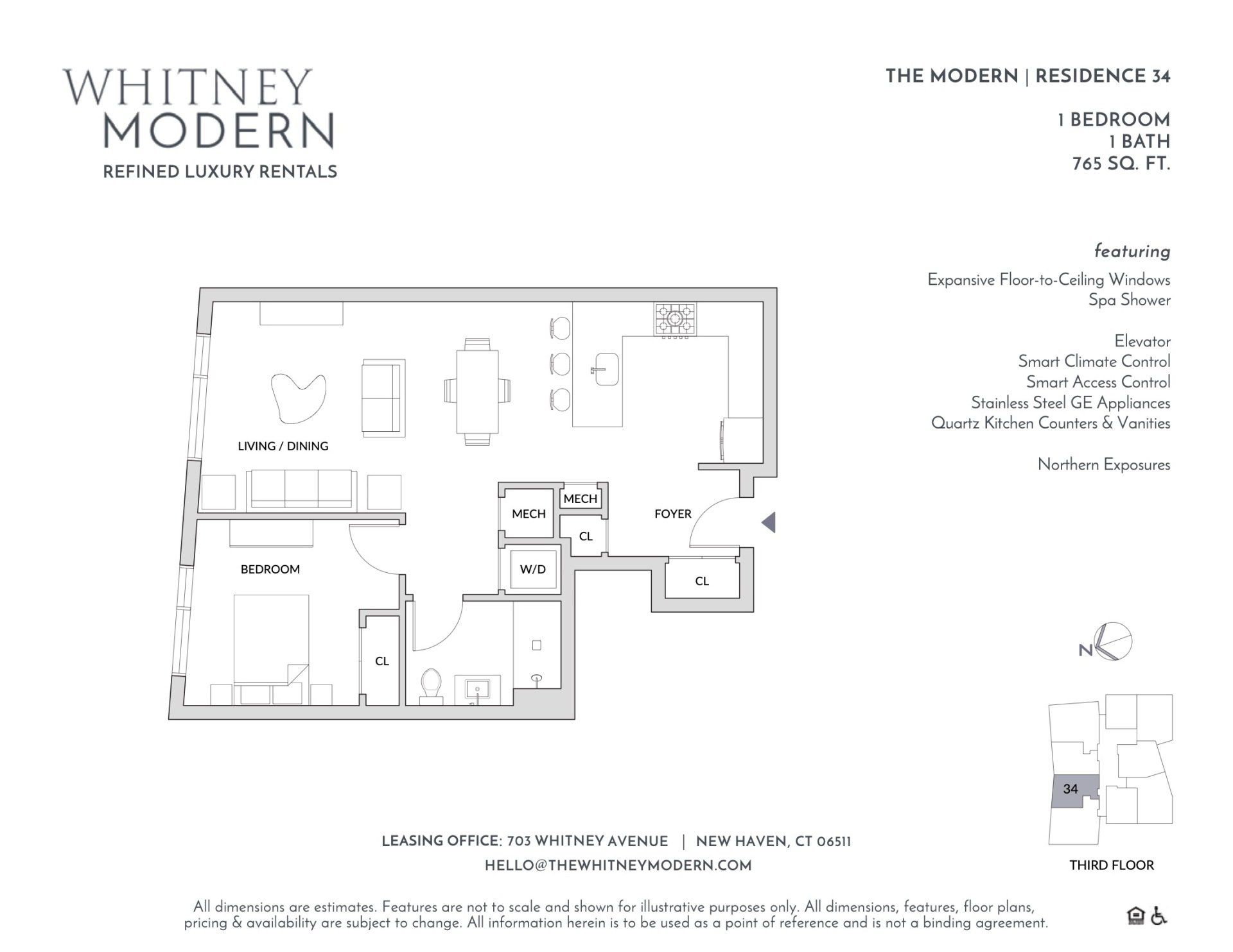 whitney floor plan