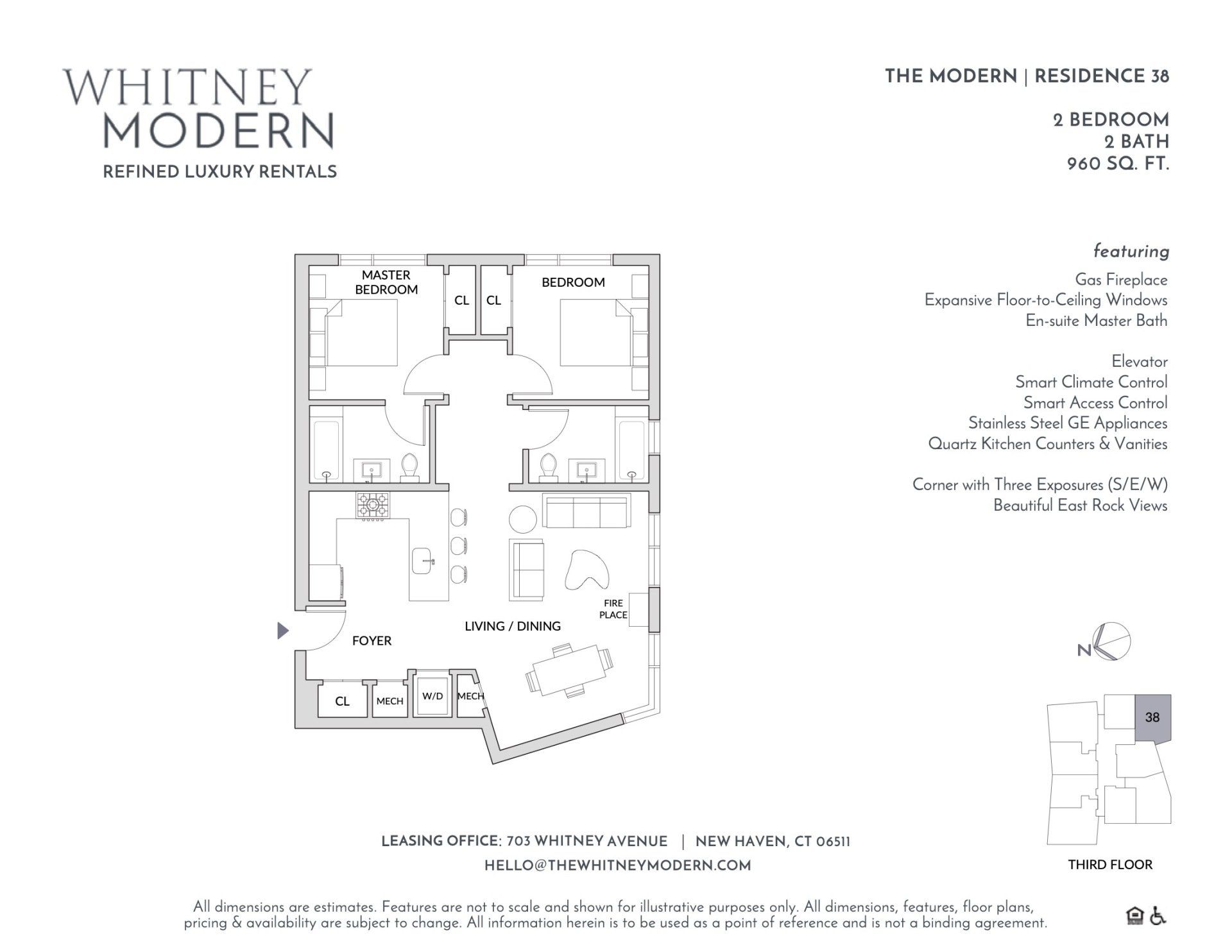 whitney floor plan