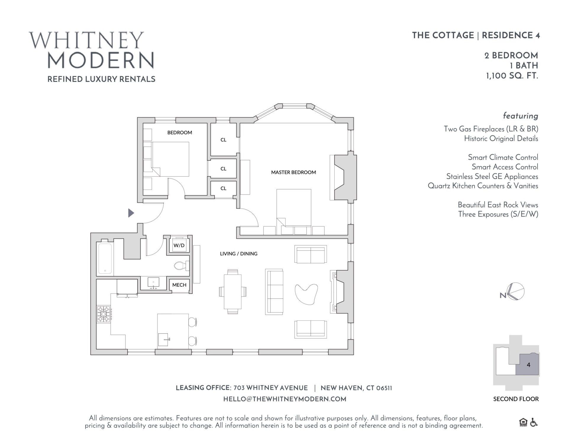 whitney floor plan