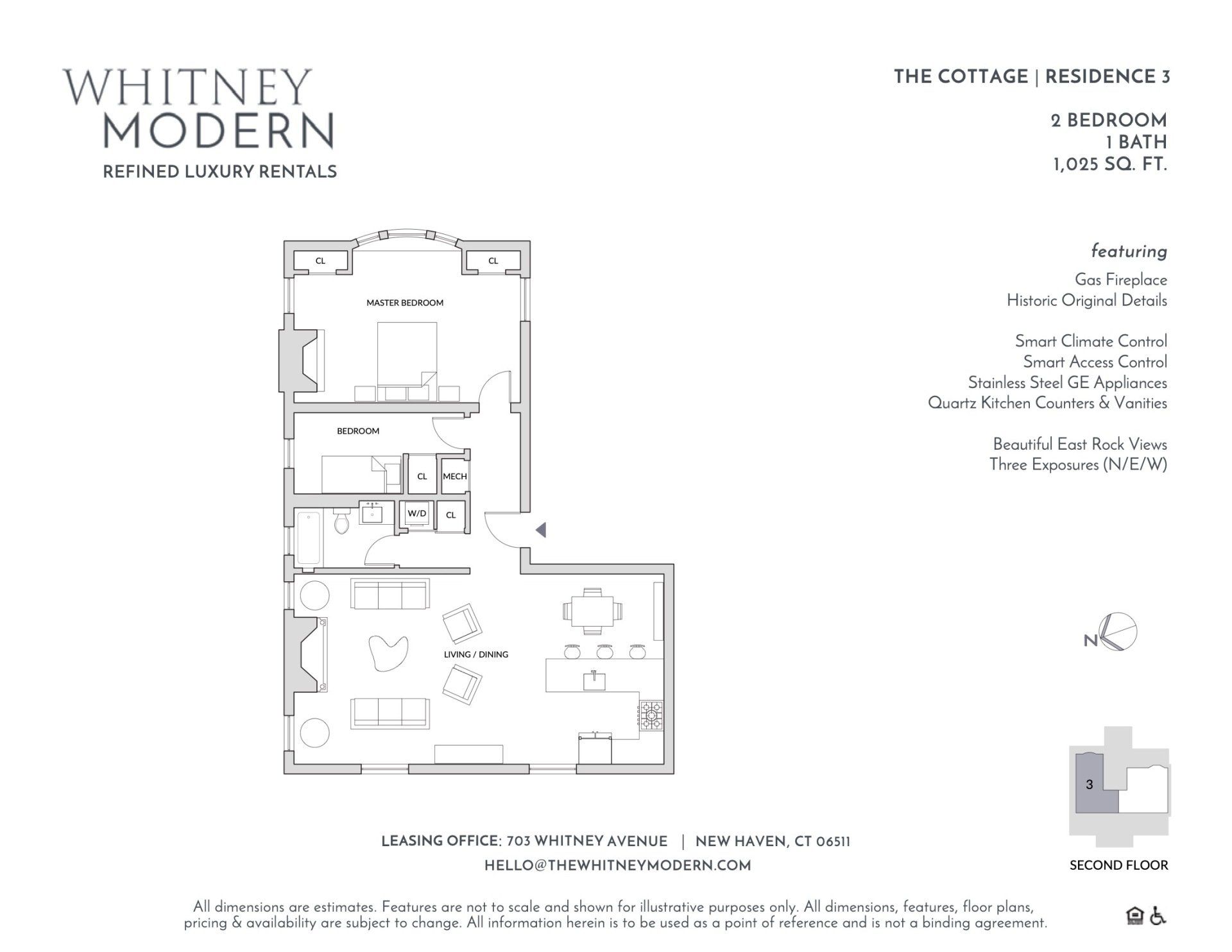 whitney floor plan