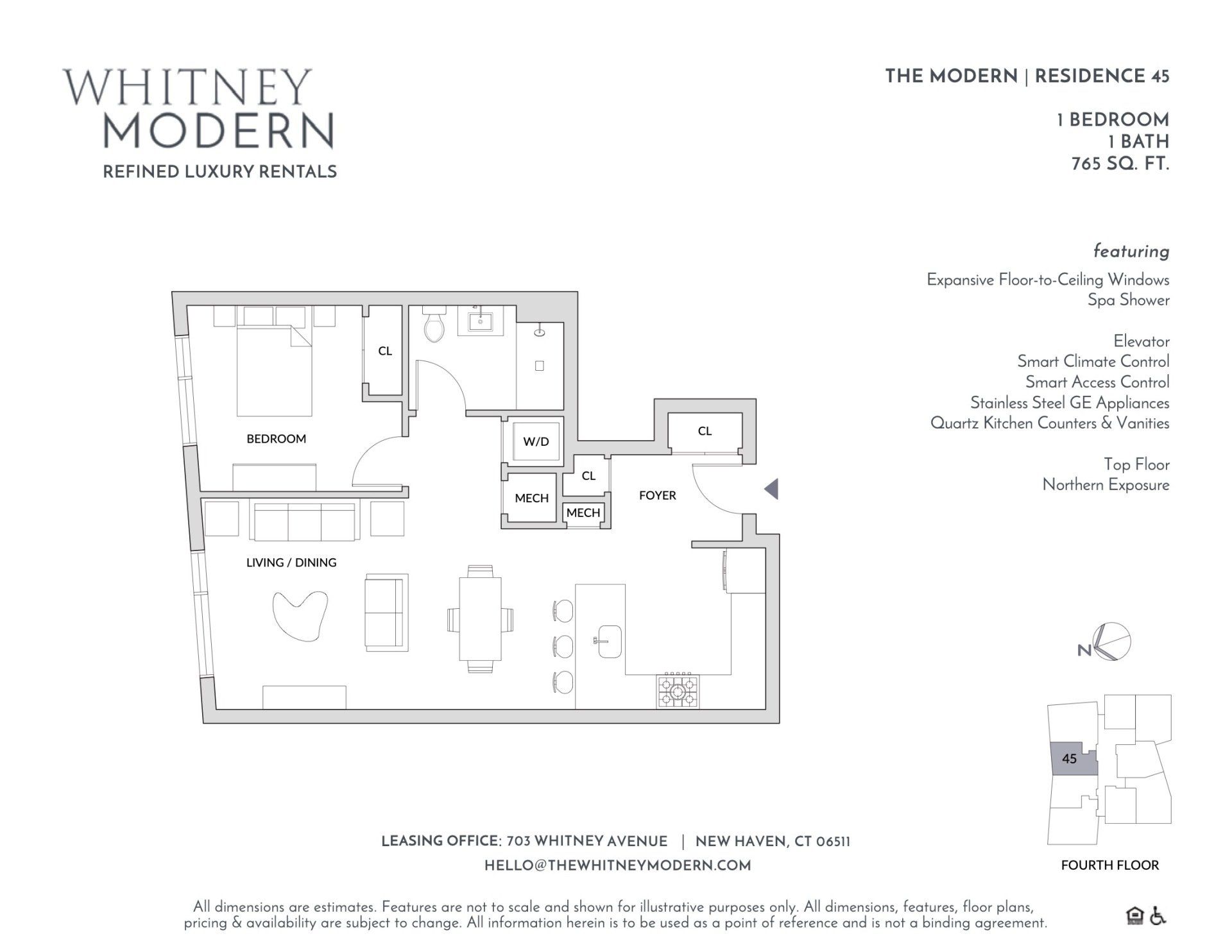 whitney floor plan