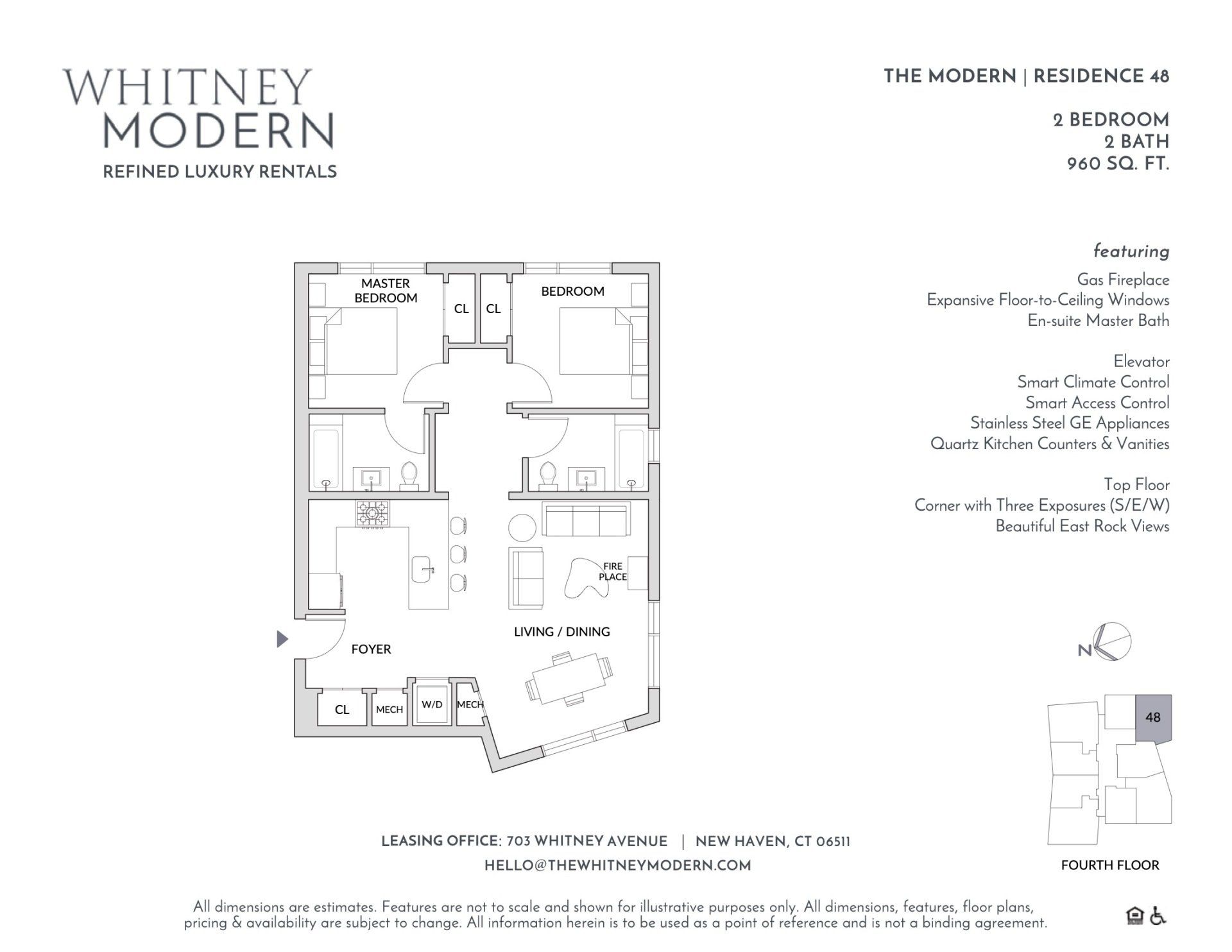 whitney floor plan