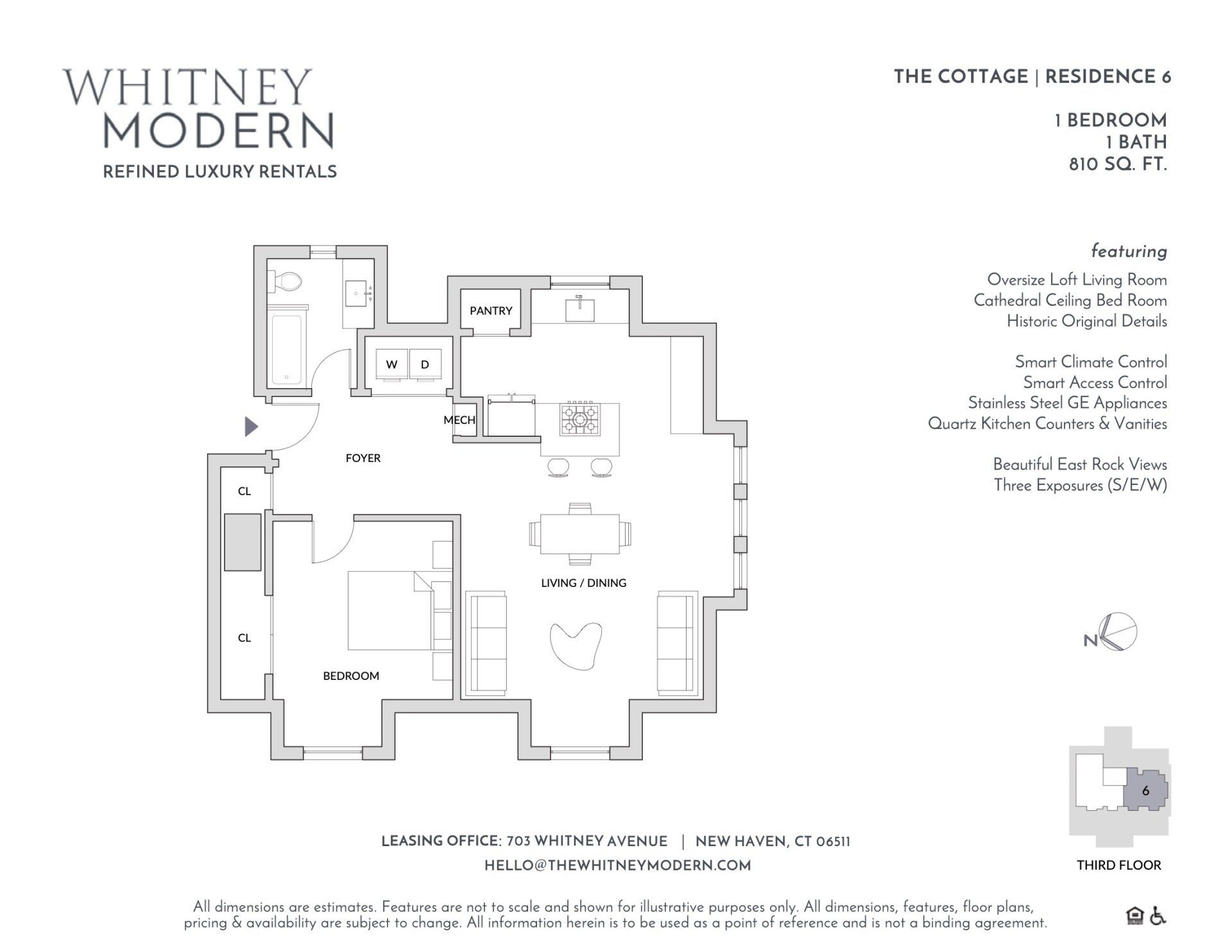 whitney floor plan