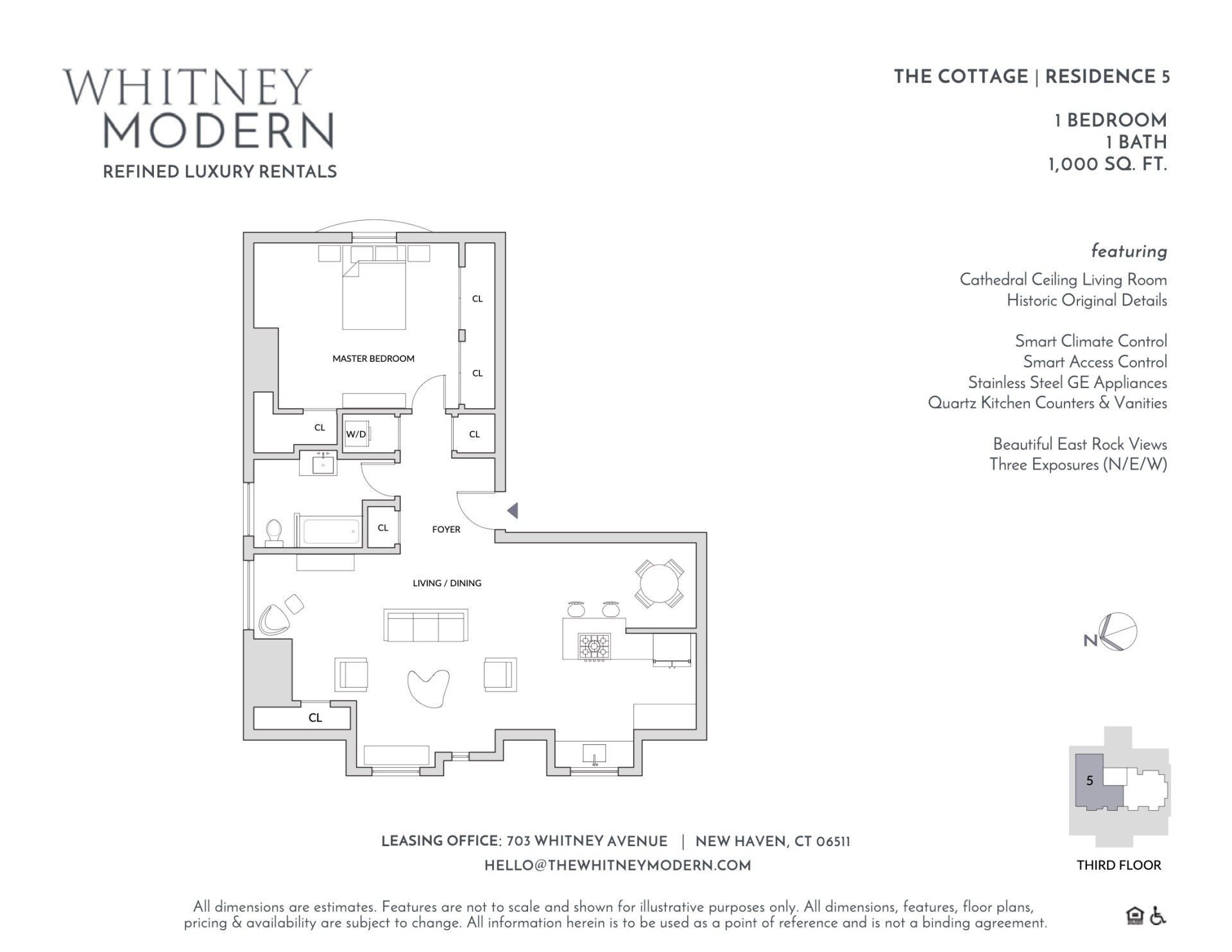 whitney floor plan