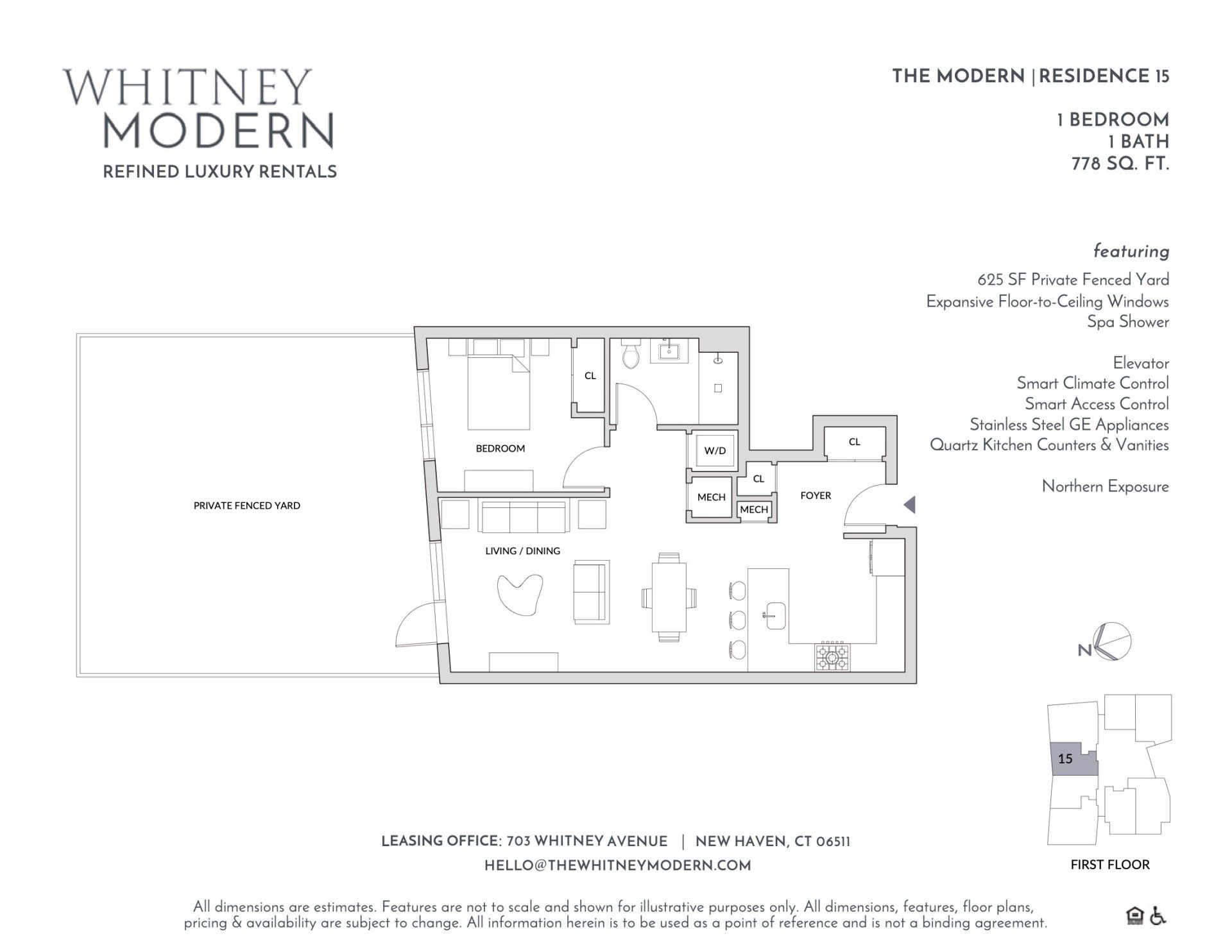 whitney floor plan