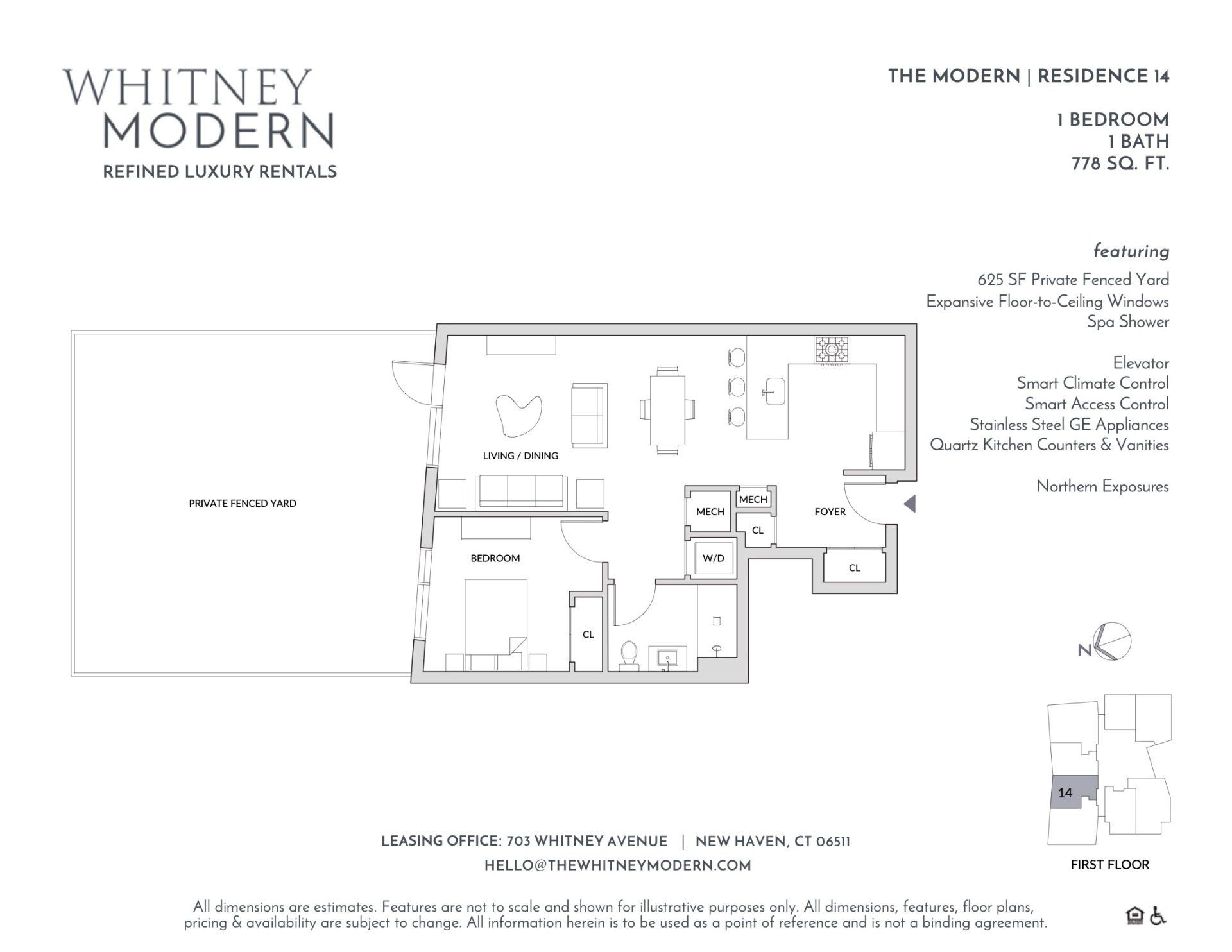 whitney floor plan