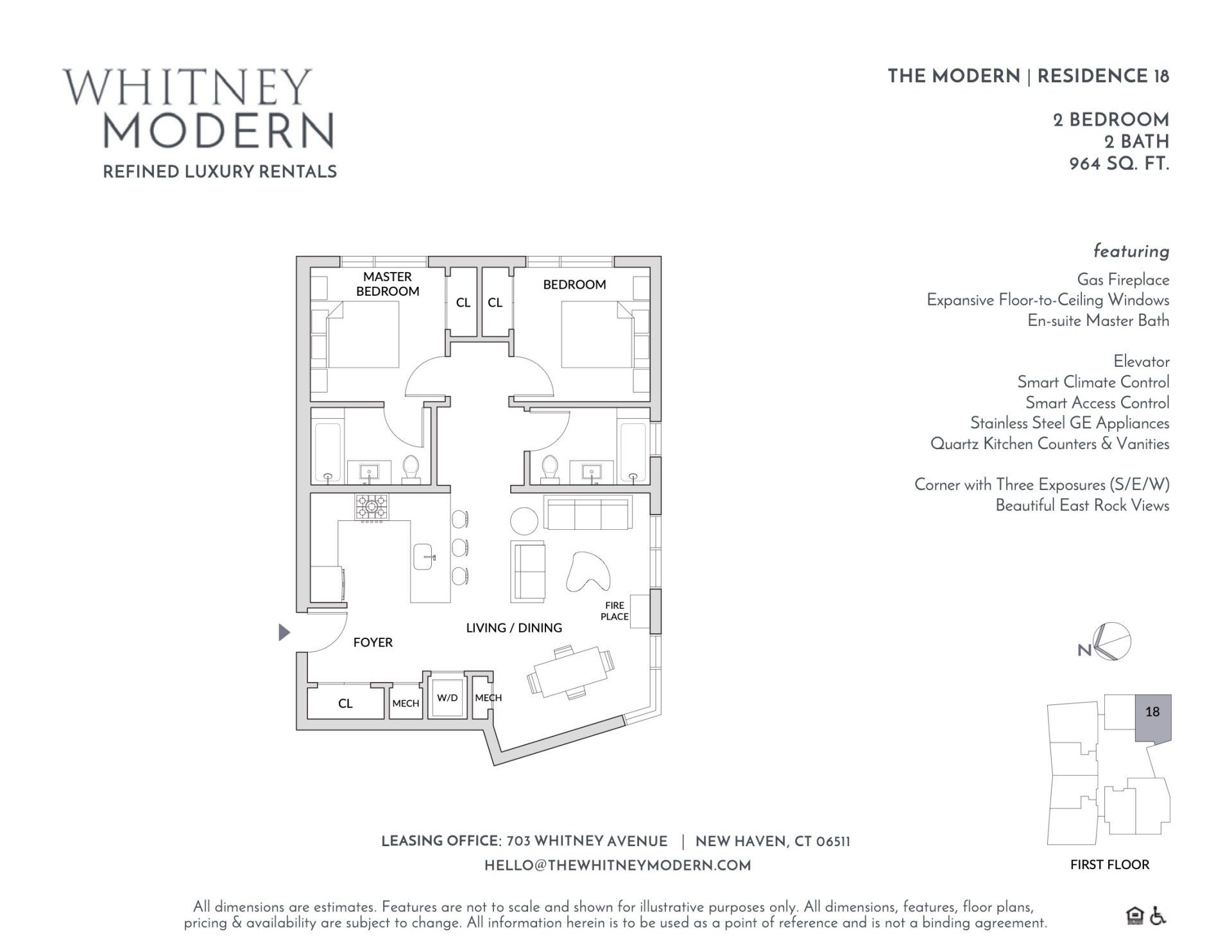 whitney floor plan