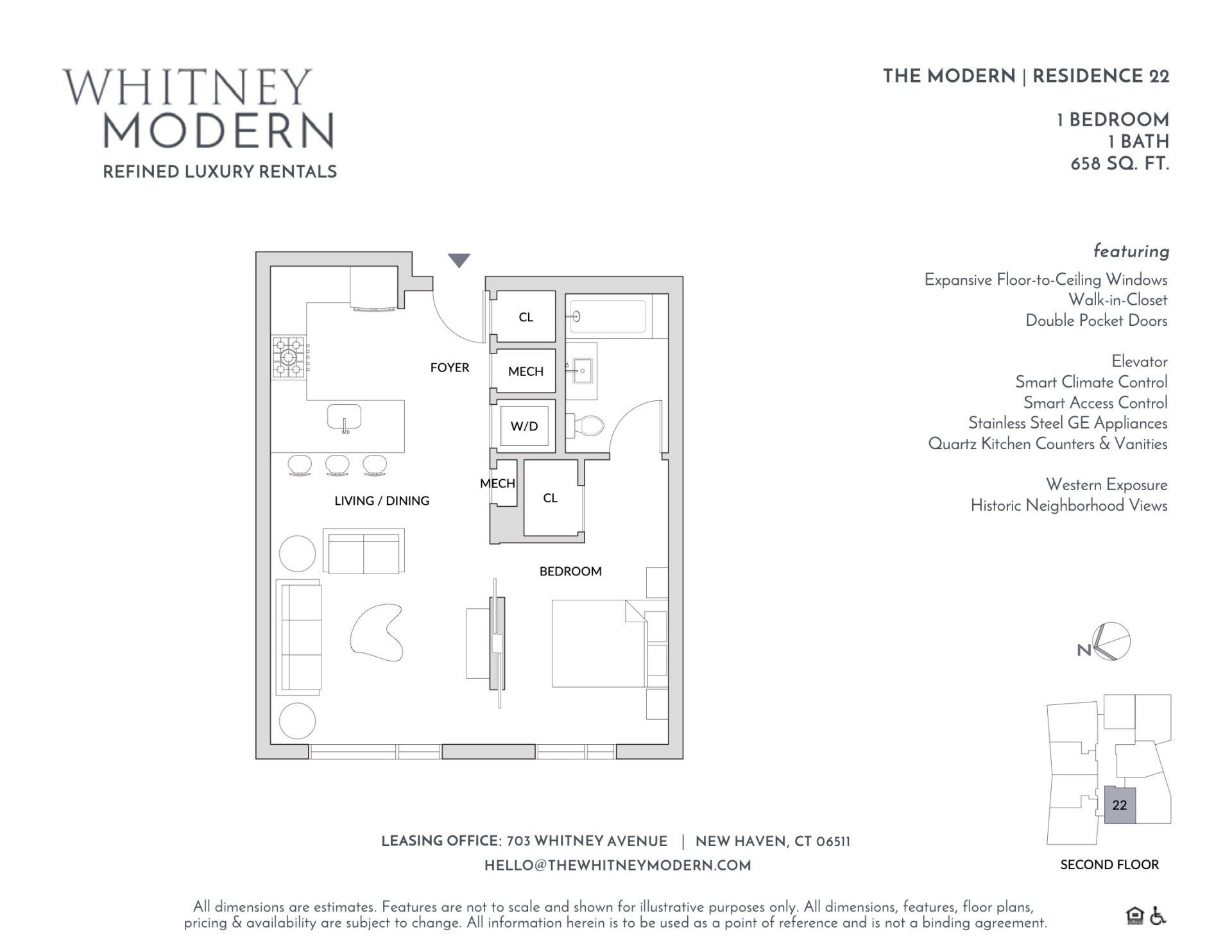 whitney floor plan