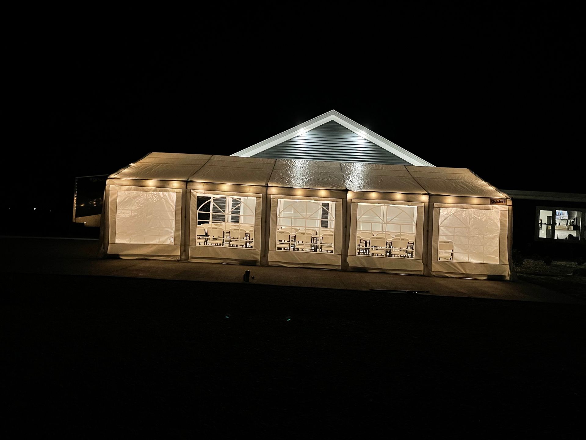 white tent green field outdoor