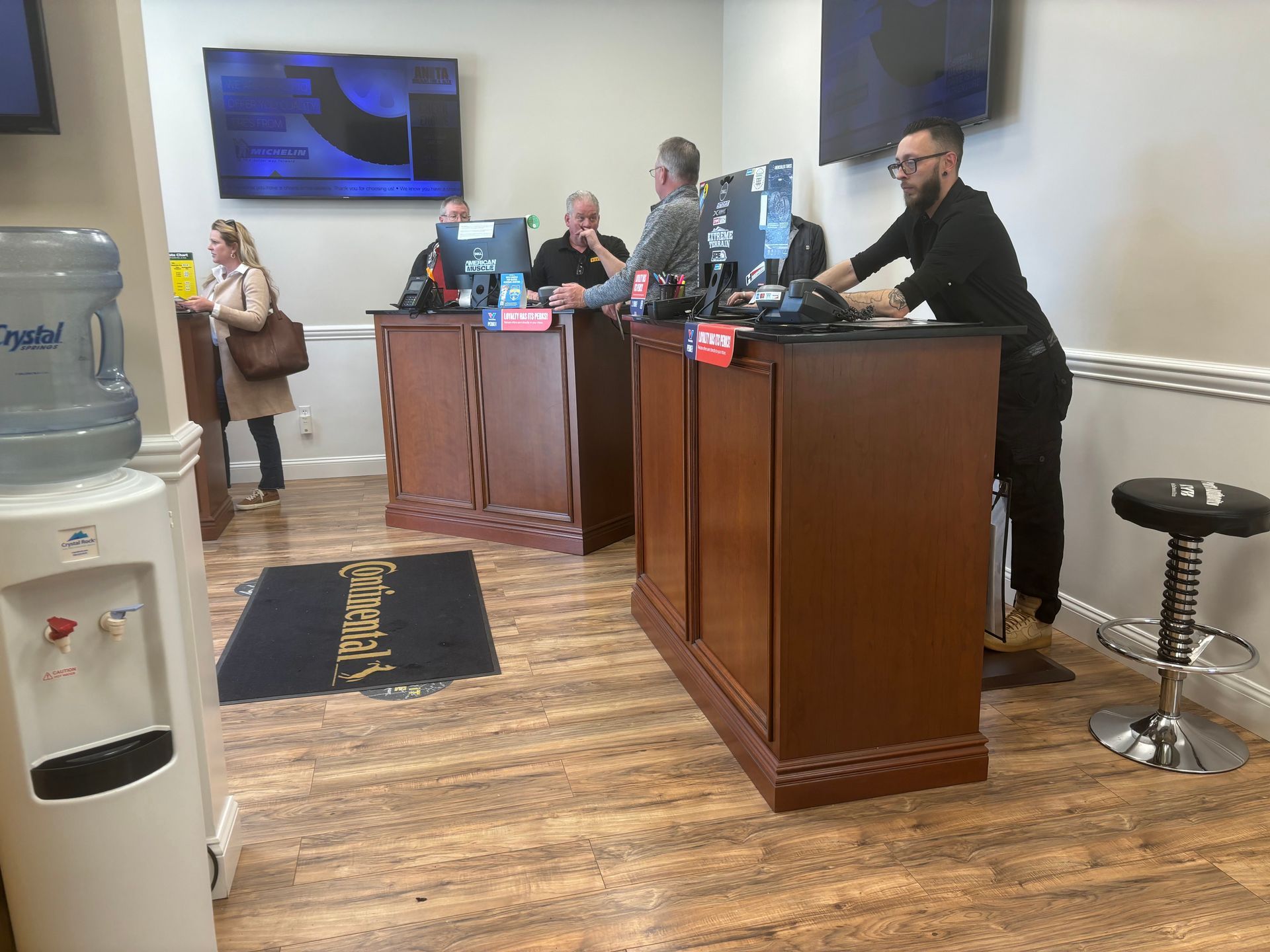 Shop Interior | Anita Discount Tire & Auto