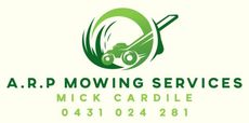 a.r.p mowing services-logo