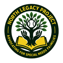 A logo for the north legacy project advocating for special needs families