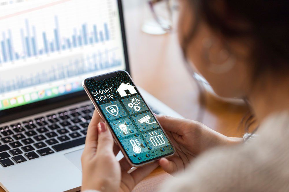 Home Security System On Phone — Flowood, MS — Global Sector Services, Inc.