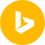A yellow circle with a white arrow in it.