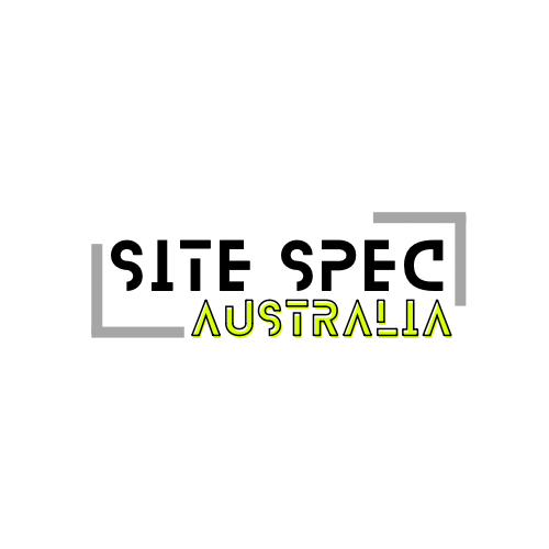 It is a logo for a company called site spec australia.