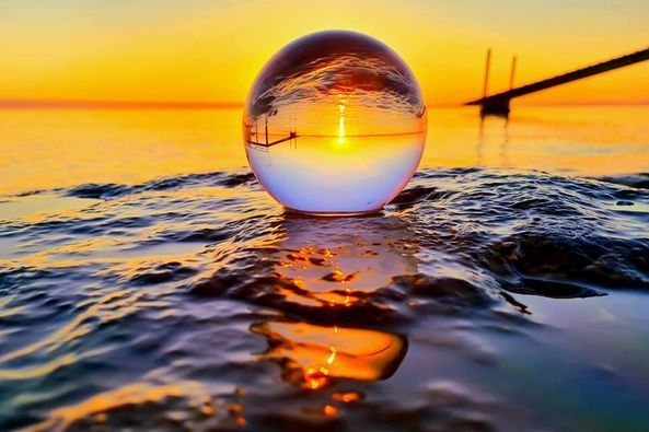 Petra Deuter- Sonnenuntergang