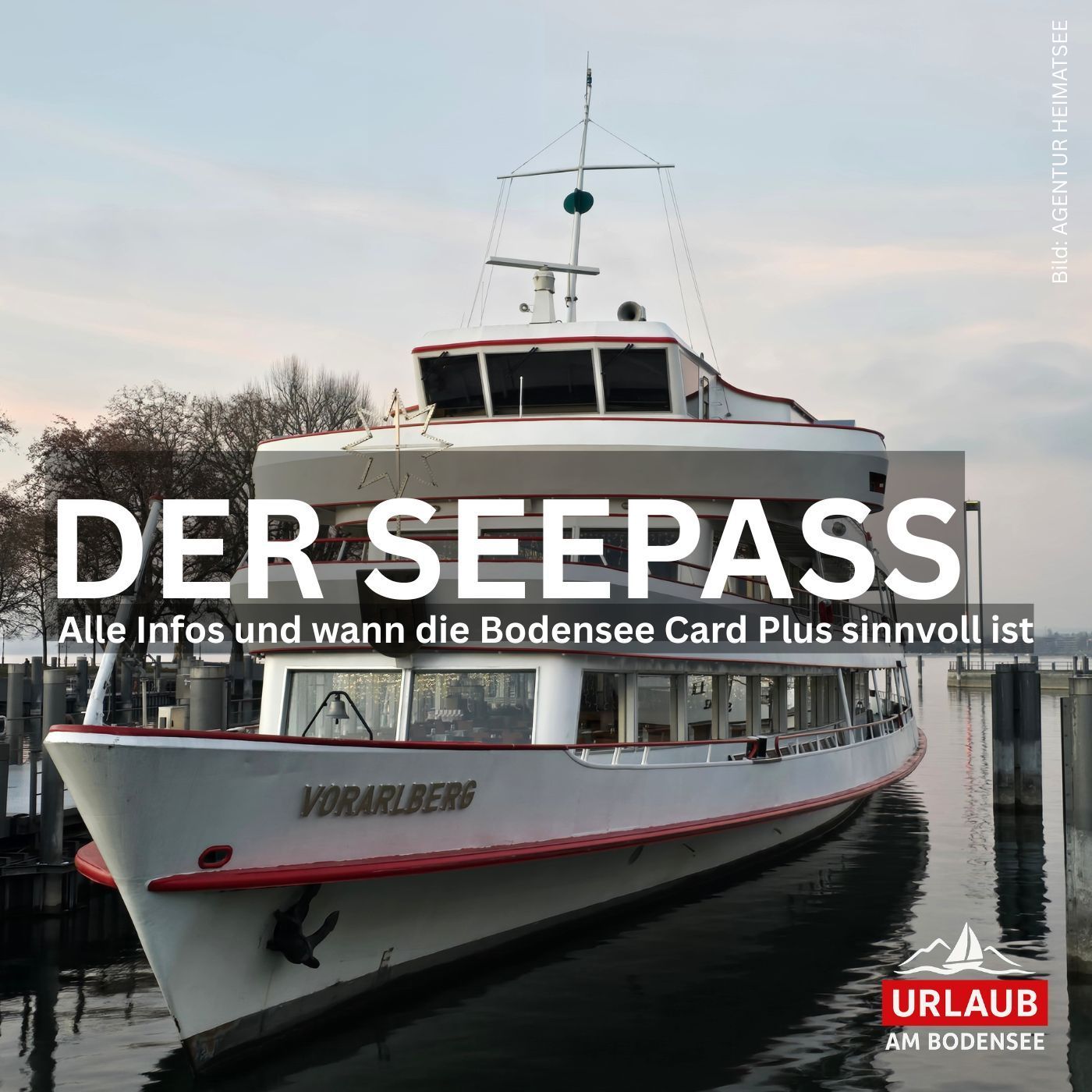 Der Seepass Ober Untersee - Schiff Vorarlberg Lines 