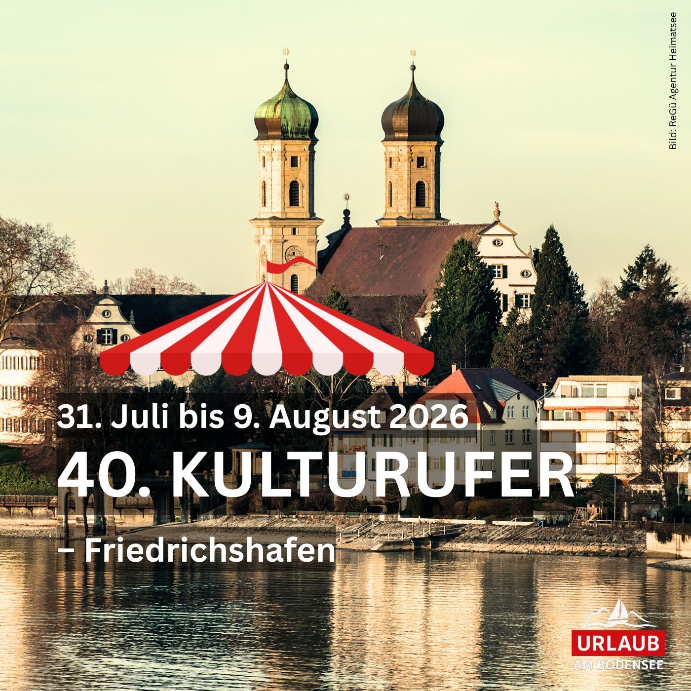 Kulturufer Friedrichshafen 2026 - 40. Ausgabe 